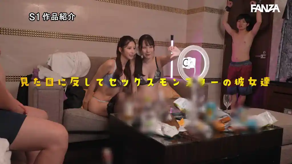 【snos00136:激シコ水着ギャル2人組と海ナンパで意気投合！ 男女2対2で飲んでエロがってHまでこぎ着けたら…何発ヤっても、まだヤリたい！精子出すの好き好きダブル陽キャビッチ！ 七ツ森りり 村上悠華】七ツ森りり 村上悠華のエロいシーン34[missav TKtube 無料エロ動画フル館]