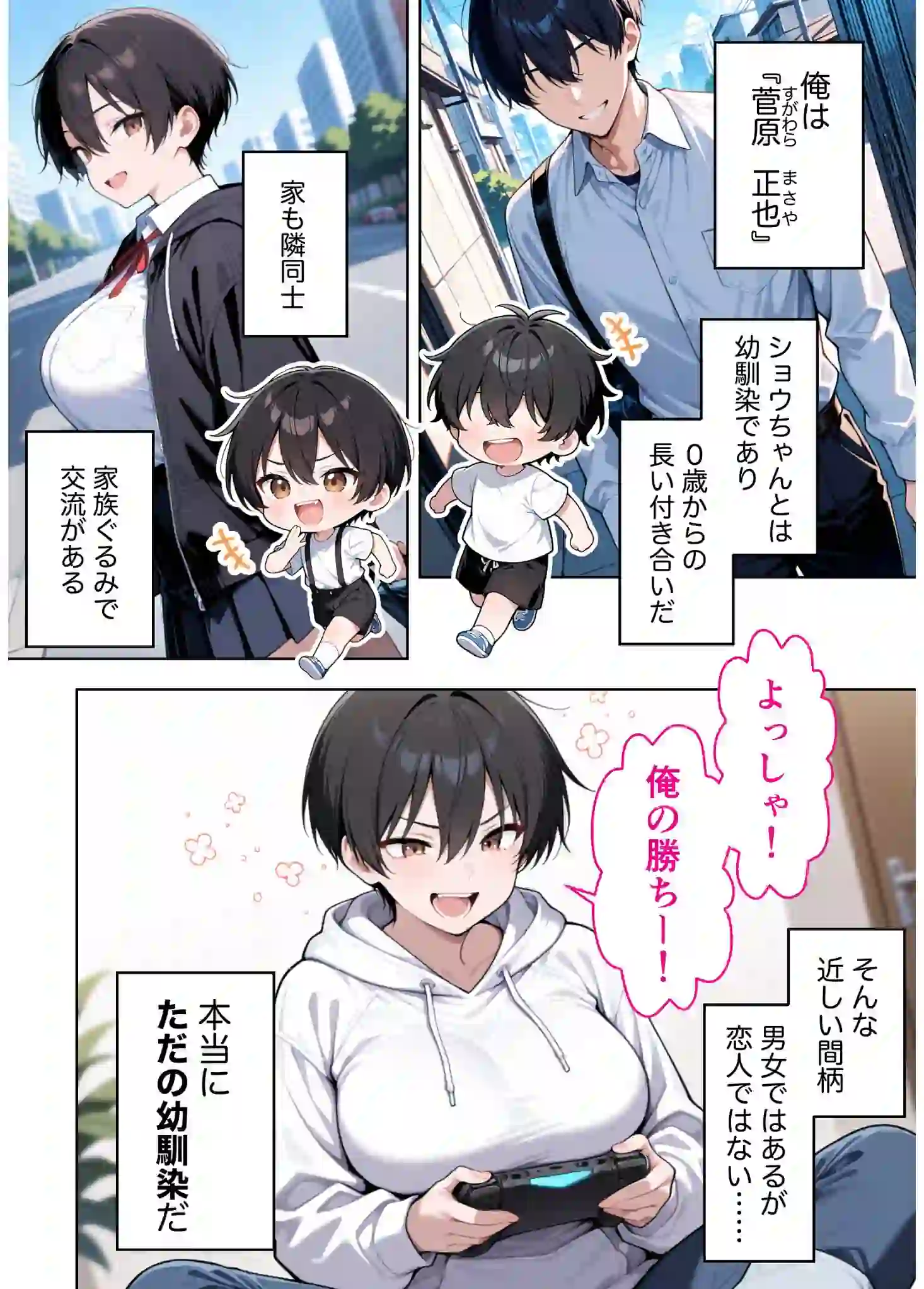 ボーイッシュ幼馴染がエロすぎて困っています – hitomi raw 無料エロ漫画フル館 サンプルエロ画像 3