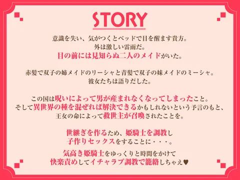 くっころ姫騎士の快楽アヘ堕ちあまあま調教〜男が産まれない異世界へ召喚された俺がヒロインを充てがわれて子作りエッチ2〜 – hitomi raw無料エロ漫画（同人誌）サンプルエロGIF画像